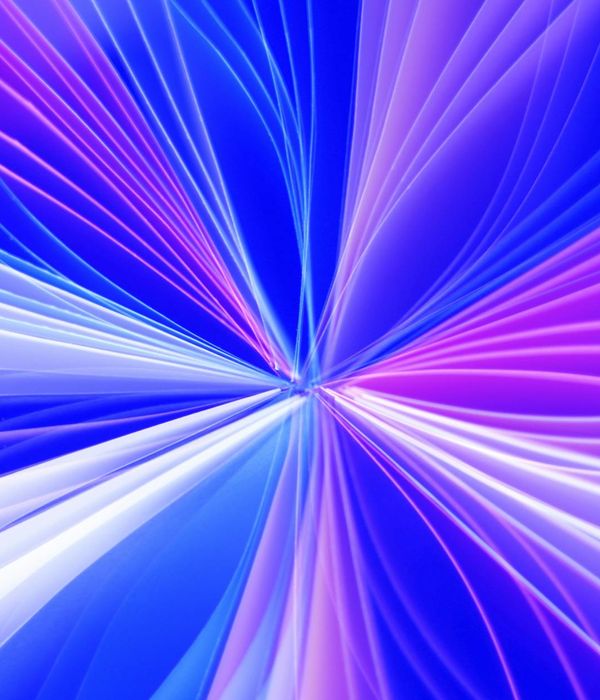 Abstract light lines for active morning rhythm